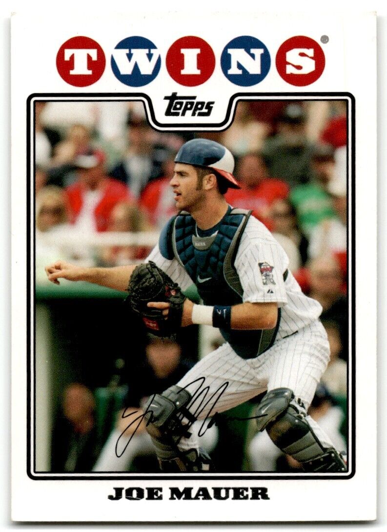 2008 Topps Joe Mauer Minnesota Twins #33