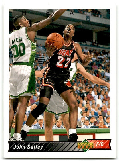 1992-93 Upper Deck John Salley Miami Heat #342