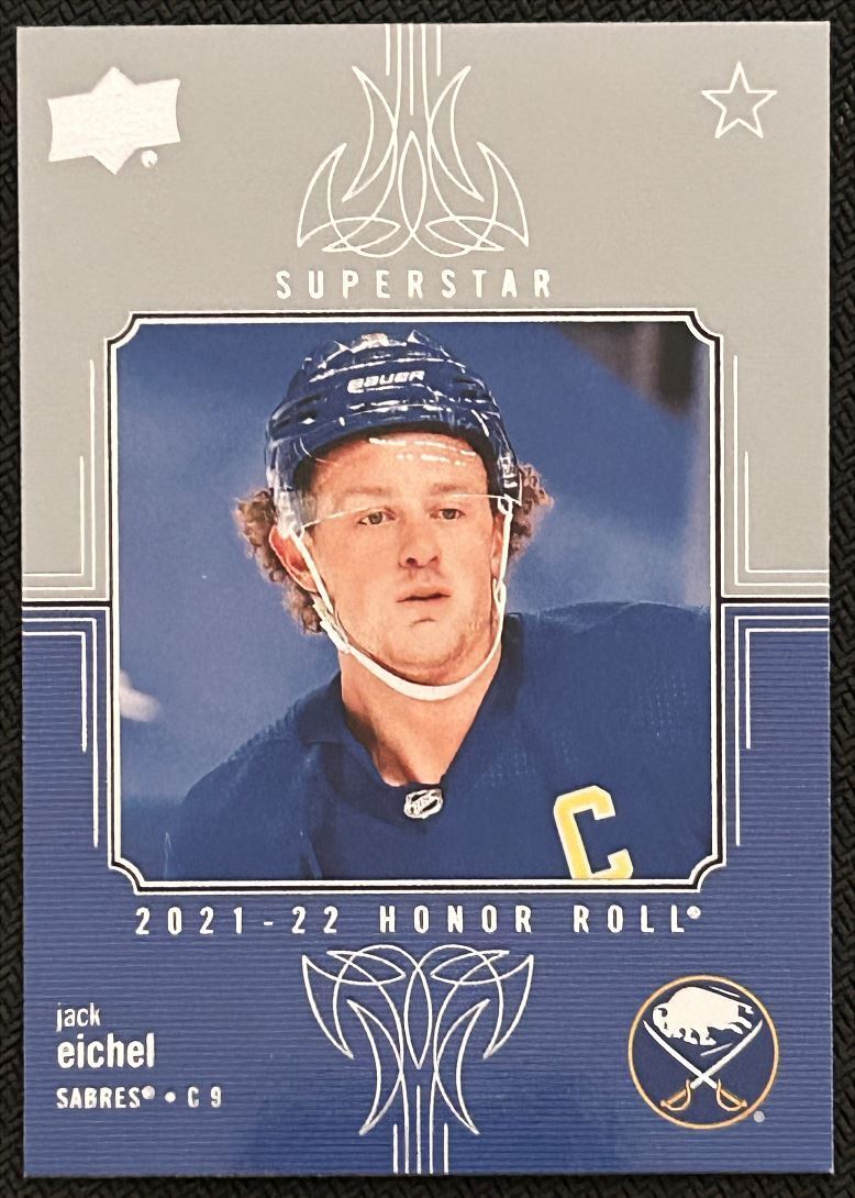 2021-22 Upper Deck Honor Roll Jack Eichel Buffalo Sabres #HR-25