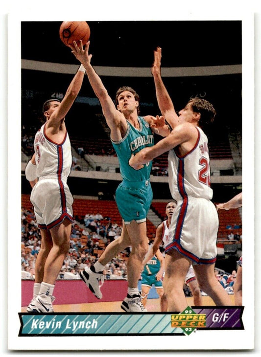 1992-93 Upper Deck Kevin Lynch Charlotte Hornets #219