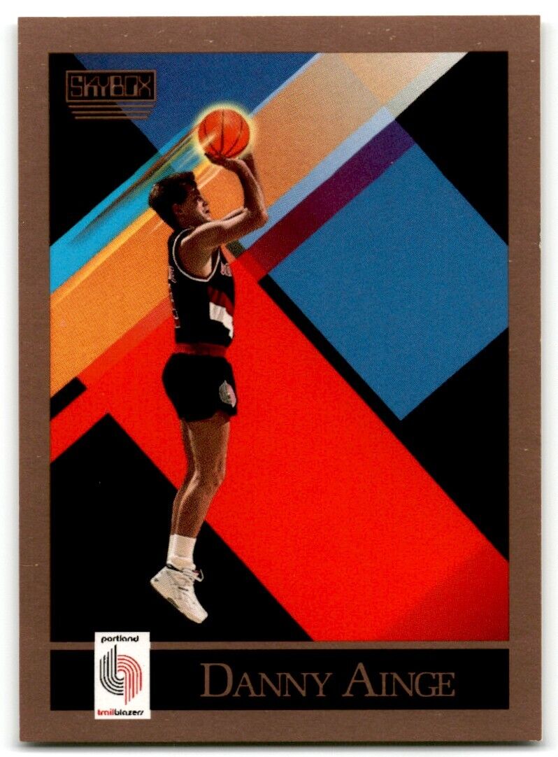 1990-91 SkyBox Danny Ainge Portland Trail Blazers #407