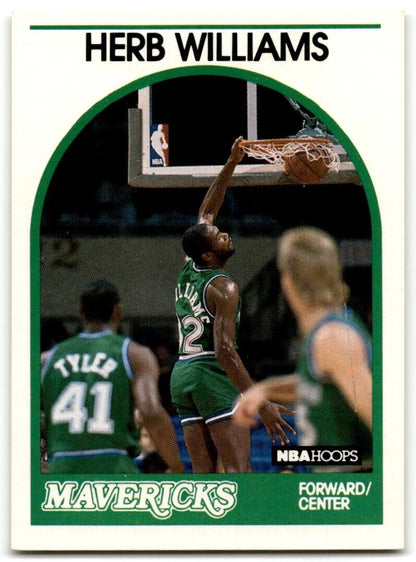 1989-90 Hoops Herb Williams Dallas Mavericks #131