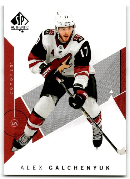 2018-19 SP Authentic Alex Galchenyuk Arizona Coyotes #24