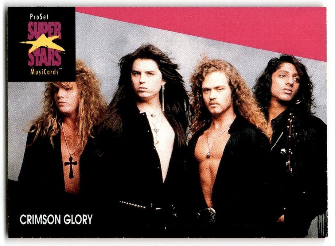 1991-92 ProSet Super Stars MusiCard Crimson Glory #157