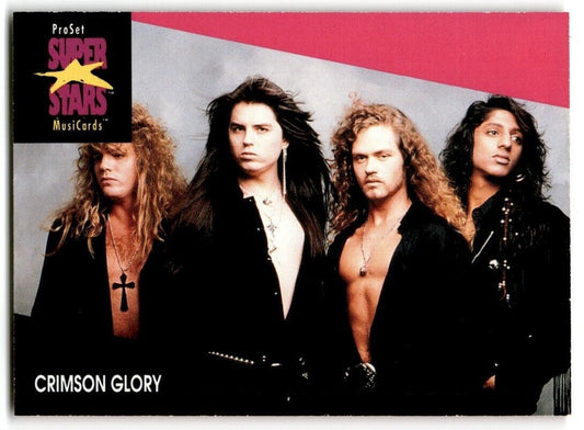 1991-92 ProSet Super Stars MusiCard Crimson Glory #157