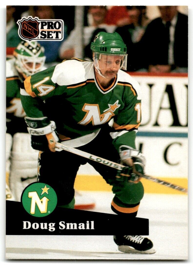 1991-92 Pro Set Doug Smail Minnesota North Stars #117