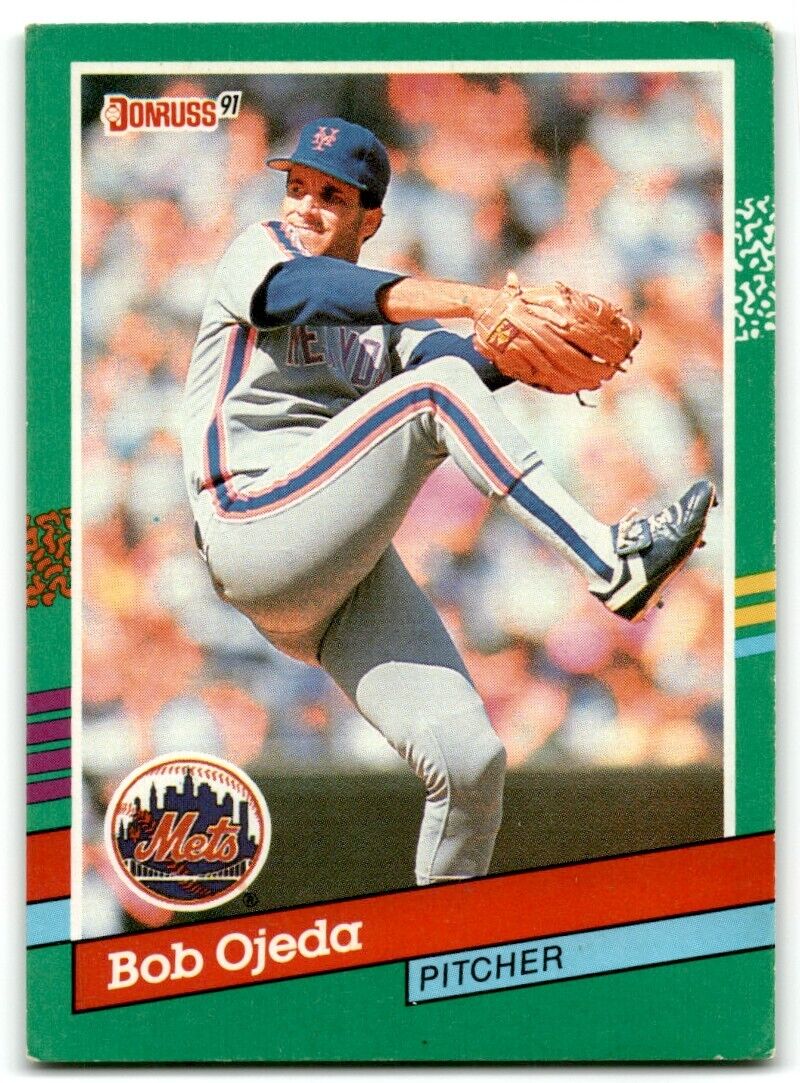 1991 Donruss Bob Ojeda New York Mets #584