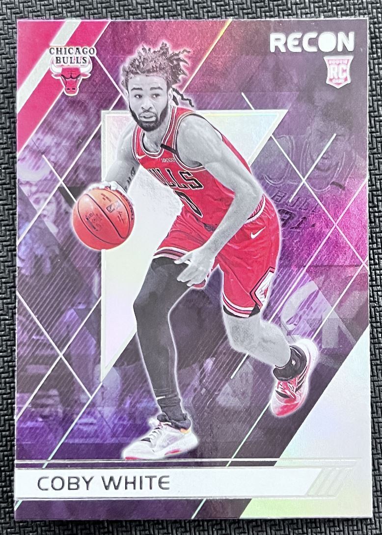 2019-20 Panini Chronicles Recon Coby White Rookie Chicago Bulls #295