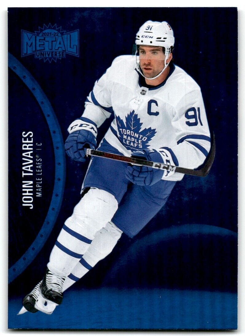 2021-22 Skybox Metal Universe John Tavares Toronto Maple Leafs #51