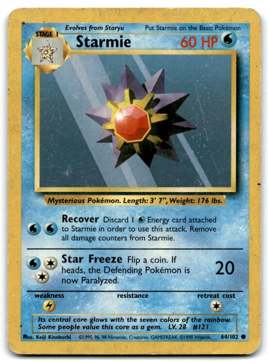 2000 Classic - Base Set 2 Starmie Stage 1/Common #94