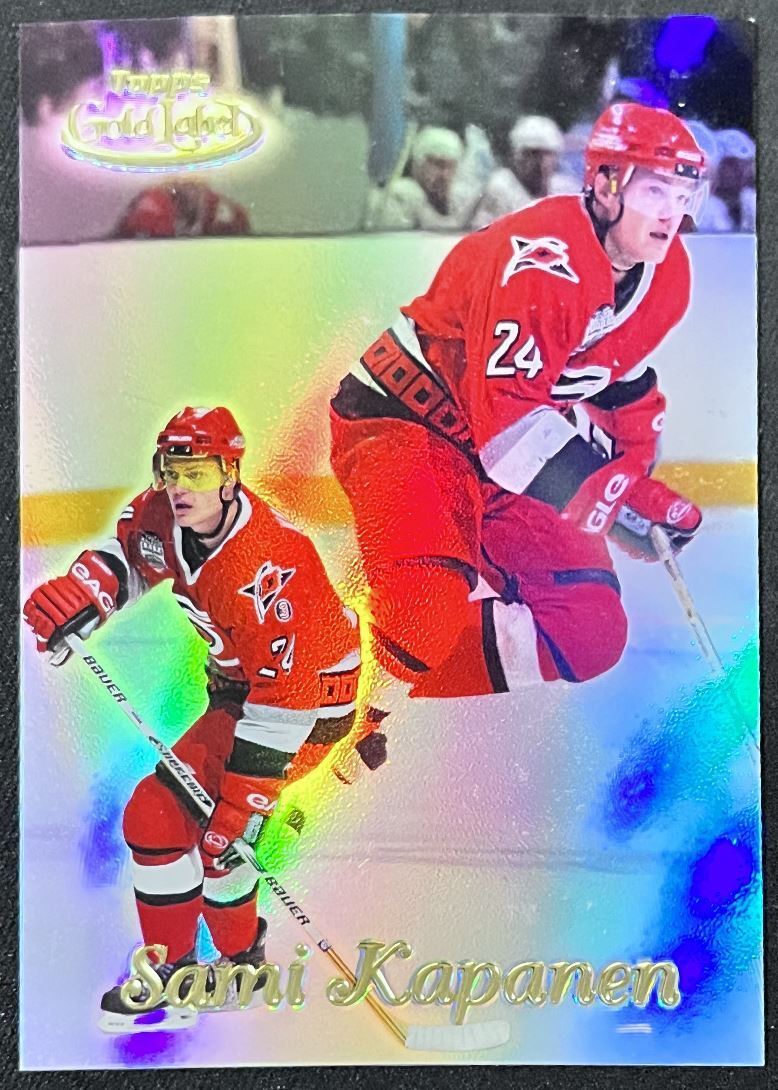 1999-00 Topps Gold Label Sami Kapanen Carolina Hurricanes #67