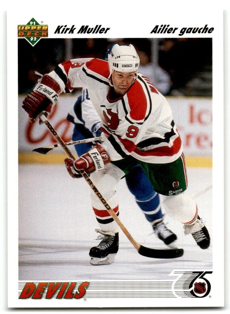 1991-92 Upper Deck French Kirk Muller New Jersey Devils #149