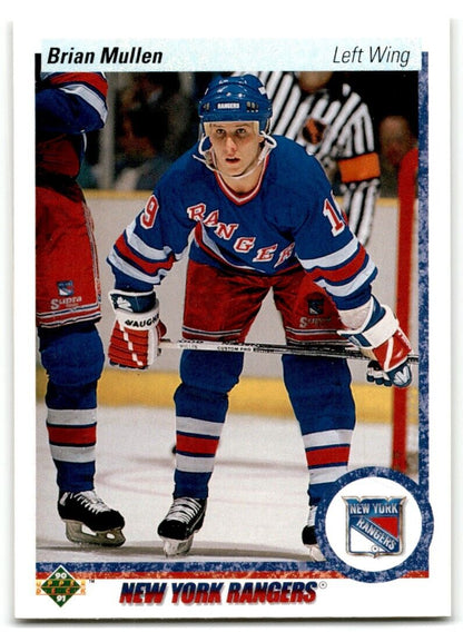 1990-91 Upper Deck Brian Mullen New York Rangers #182