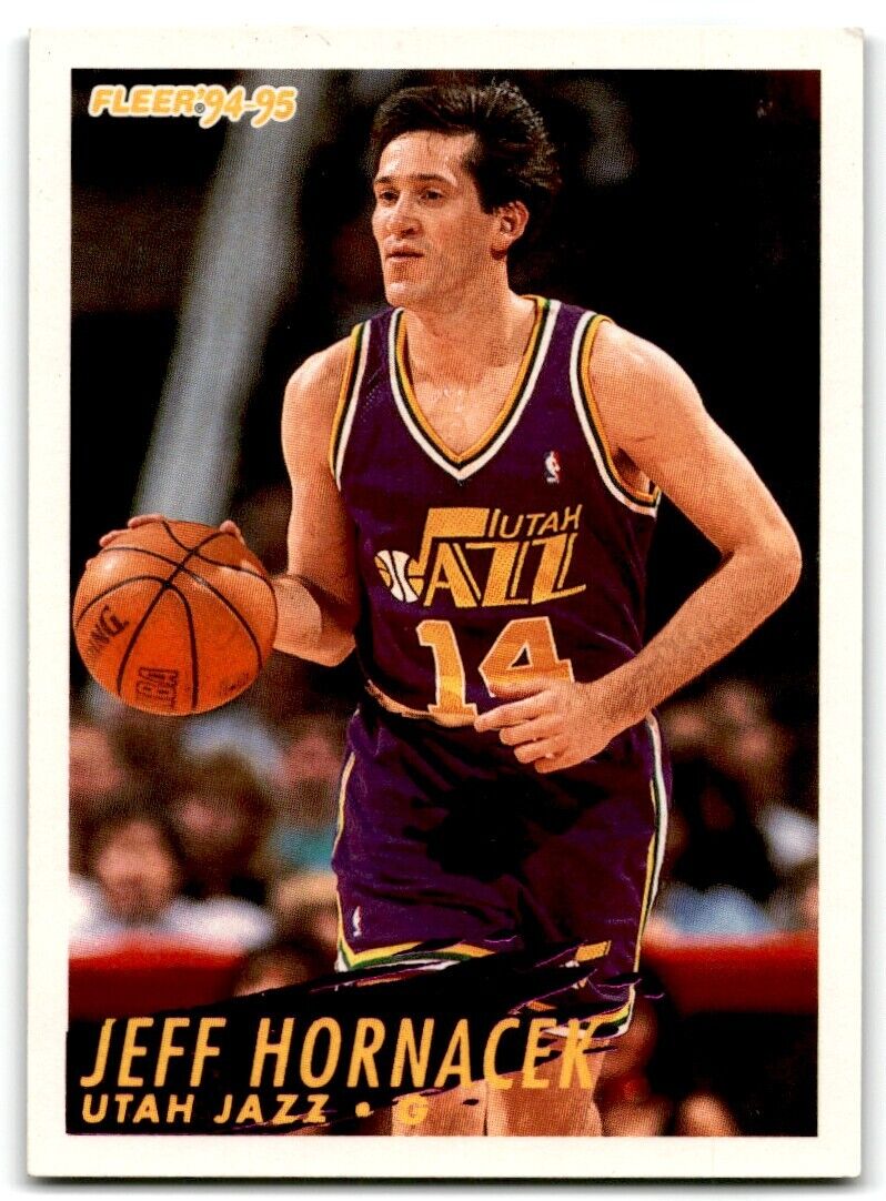 1994-95 Fleer Jeff Hornacek Utah Jazz #222