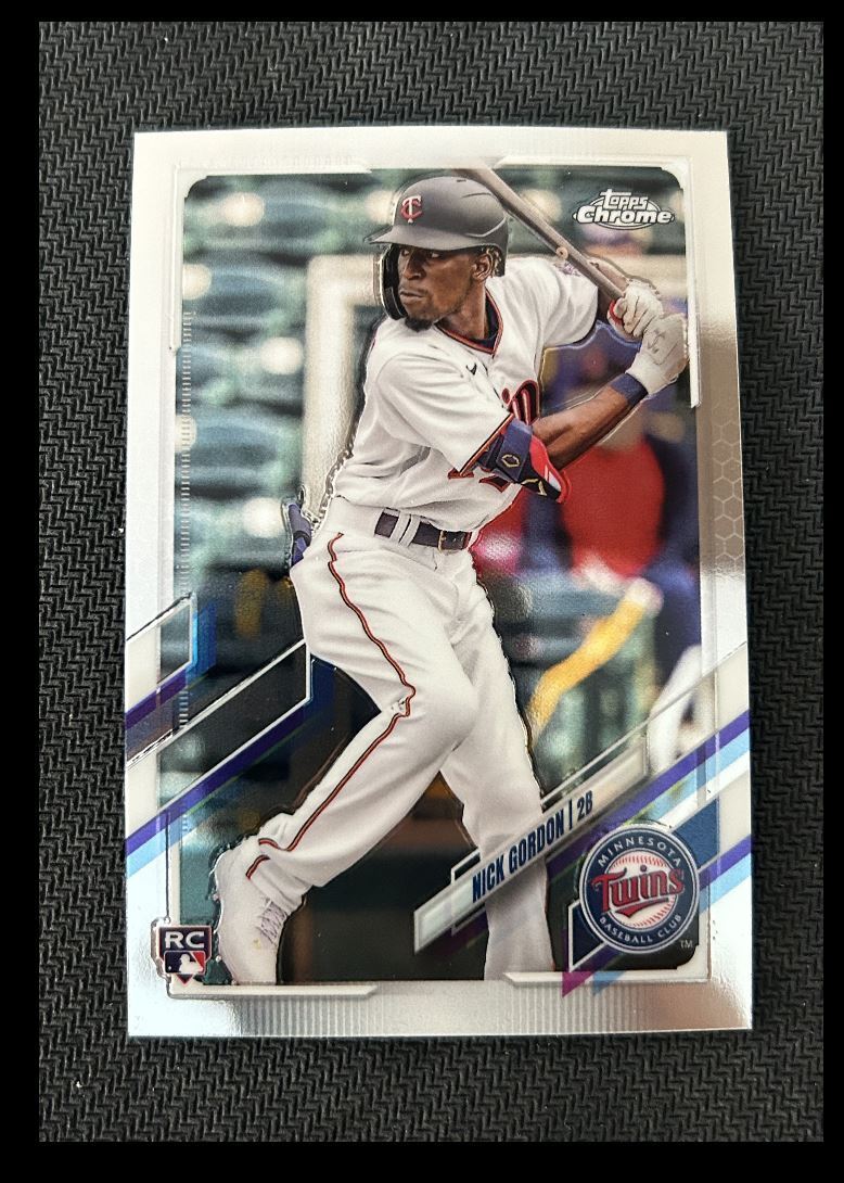 2021 Topps Chrome Update Nick Gordon Minnesota Twins #USC16