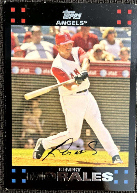 2007 Topps Kendry Morales Los Angeles Angels #151