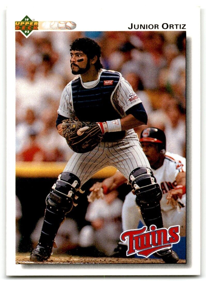 1992 Upper Deck Junior Ortiz Minnesota Twins #109