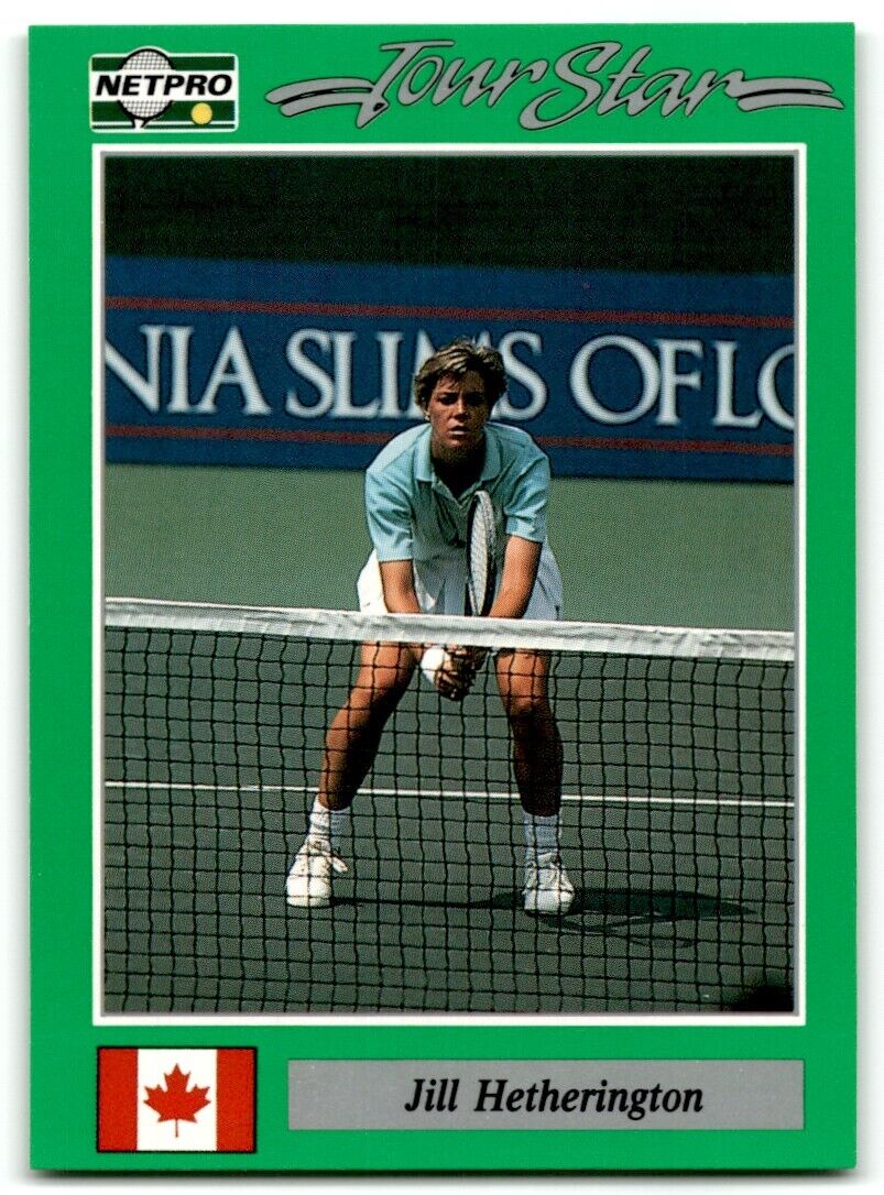 1991 Protennis player Cards Netpro Tour Star Jill Hetherington #83