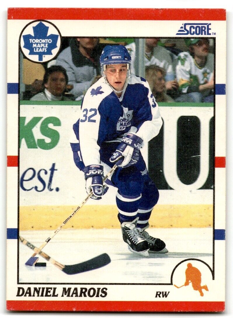 1990-91 Score Daniel Marois Toronto Maple Leafs #122