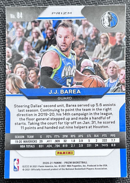 2020-21 Panini Prizm J.J. Barea Dallas Mavericks #84