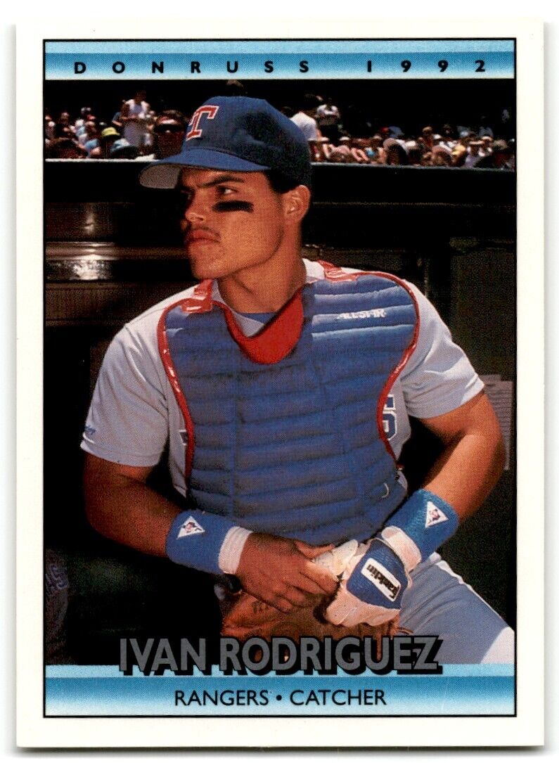 1992 Donruss Ivan Rodriguez Texas Rangers #289