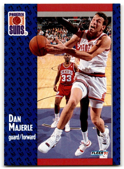 1991-92 Fleer Dan Majerle Phoenix Suns #163