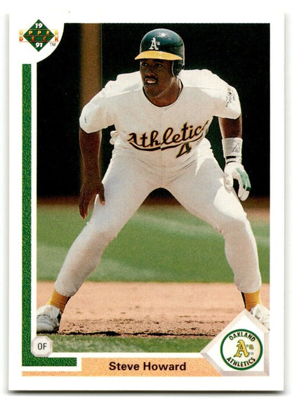 1991 Upper Deck Steve Howard Oakland Athletics #277