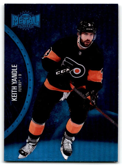 2021-22 Skybox Metal Universe Keith Yandle Philadelphia Flyers #123