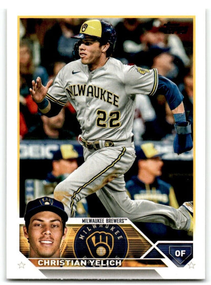 2023 Topps Christian Yelich Milwaukee Brewers #192