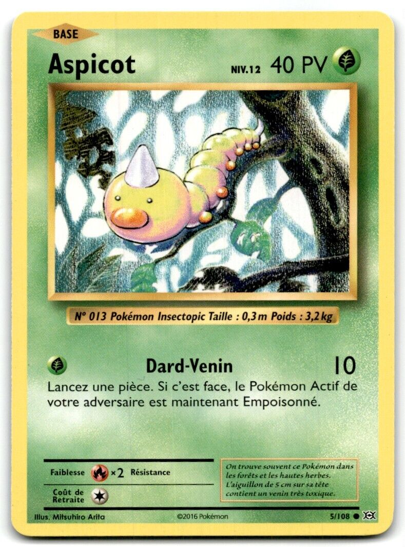 2000 Classic - Base Set 2 Weedle Basic/Common #100