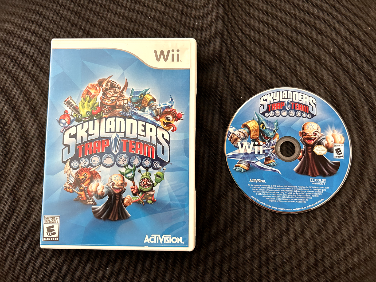 Skylanders Trap Team Nintendo Wii Video Game 2014 Activision