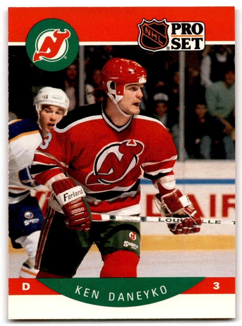 1990-91 Pro Set Ken Daneyko New Jersey Devils #165