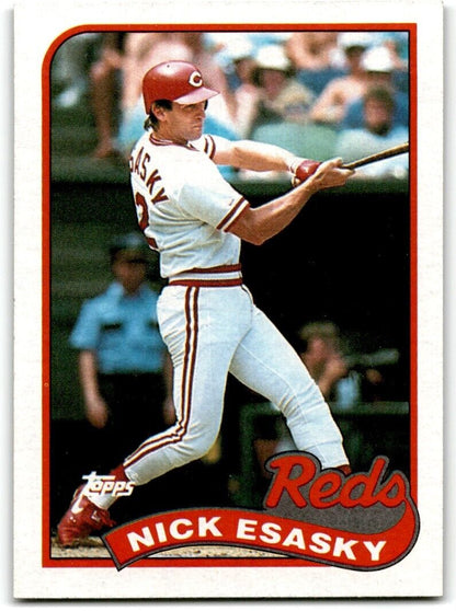 1989 Topps Nick Esasky Cincinnati Reds #554