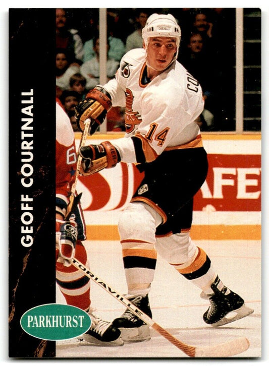 1991-92 Parkhurst Geoff Courtnall Vancouver Canucks #186