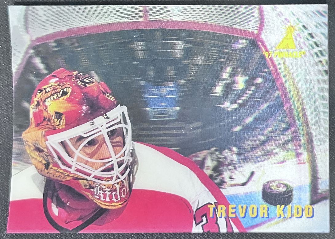 1996-97 Pinnacle McDonald's 3D Ice Breakers Trevor Kidd Calgary Flames #MCD34