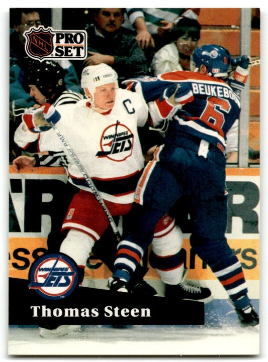 1991-92 Pro Set Thomas Steen Winnipeg Jets #271