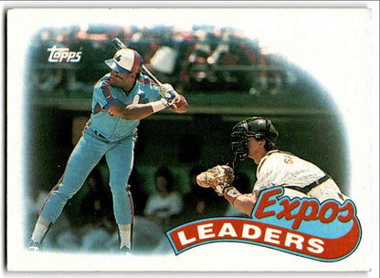 1989 Topps Montreal Expos/Tim Raines Montreal Expos #81