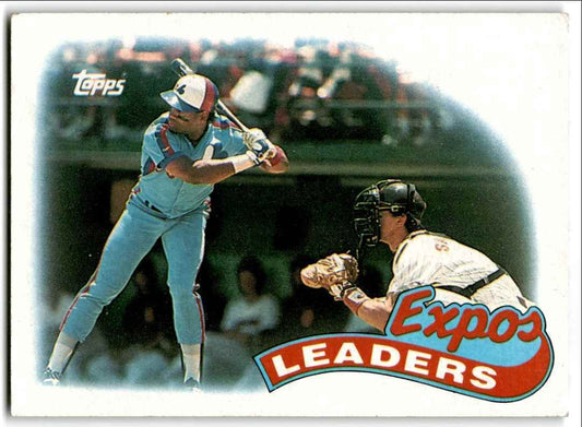 1989 Topps Montreal Expos/Tim Raines Montreal Expos #81