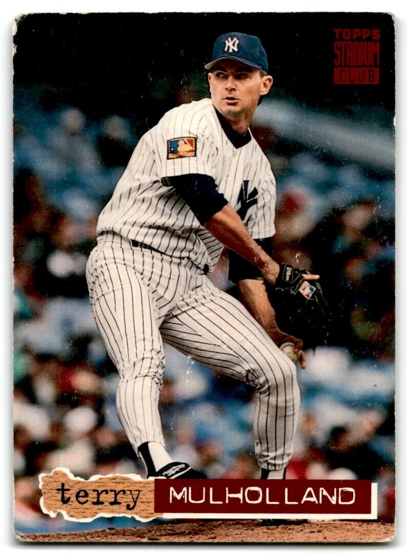 1994 Stadium Club Terry Mulholland New York Yankees #700