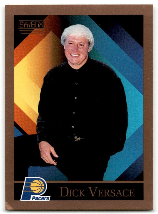 1990-91 SkyBox Dick Versace Indiana Pacers #311