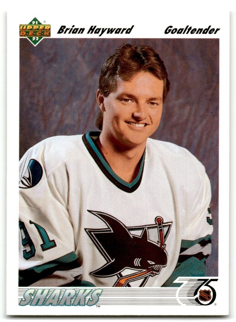 1991-92 Upper Deck Brian Hayward San Jose Sharks #59