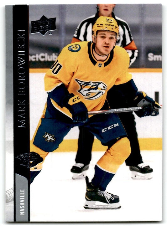 2020-21 Upper Deck Mark Borowiecki Nashville Predators #576