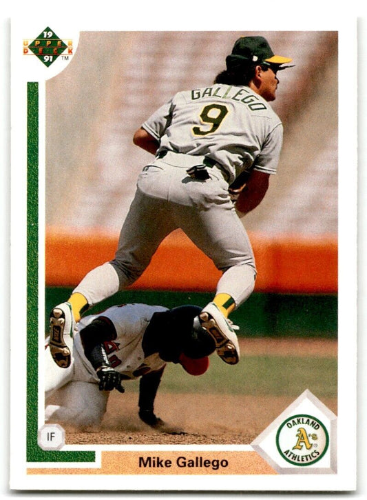 1991 Upper Deck Mike Gallego Oakland Athletics #151