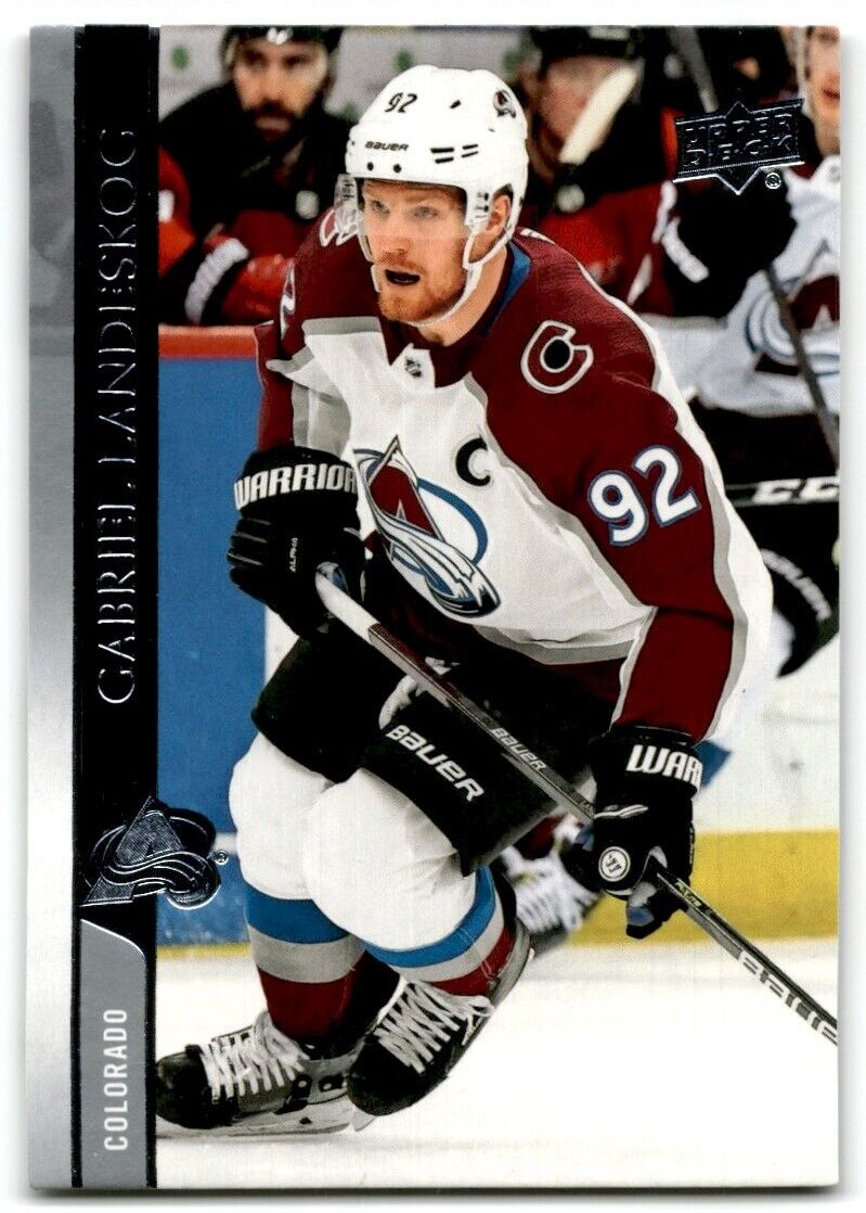 2020-21 Upper Deck Gabriel Landeskog Colorado Avalanche #50