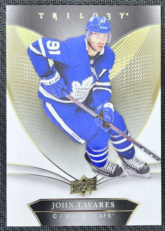 2018-19 Upper Deck Trilogy John Tavares Toronto Maple Leafs #48