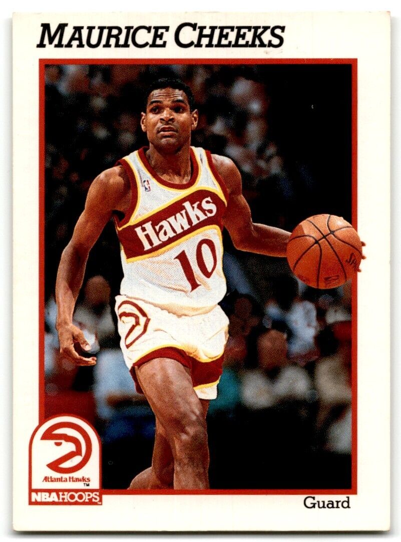 1991-92 Hoops Maurice Cheeks Atlanta Hawks #331