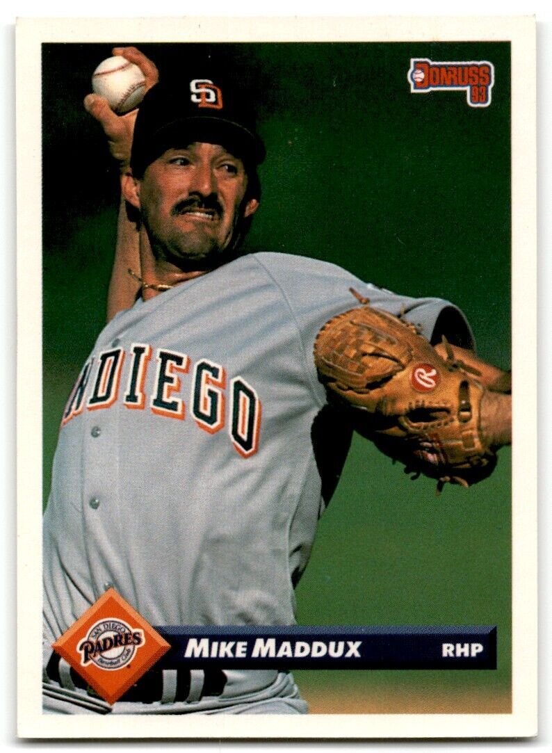 1993 Donruss Mike Maddux San Diego Padres #286