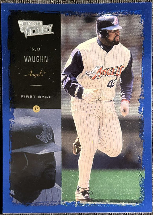 2000 Upper Deck Victory Mo Vaughn Anaheim Angels #7