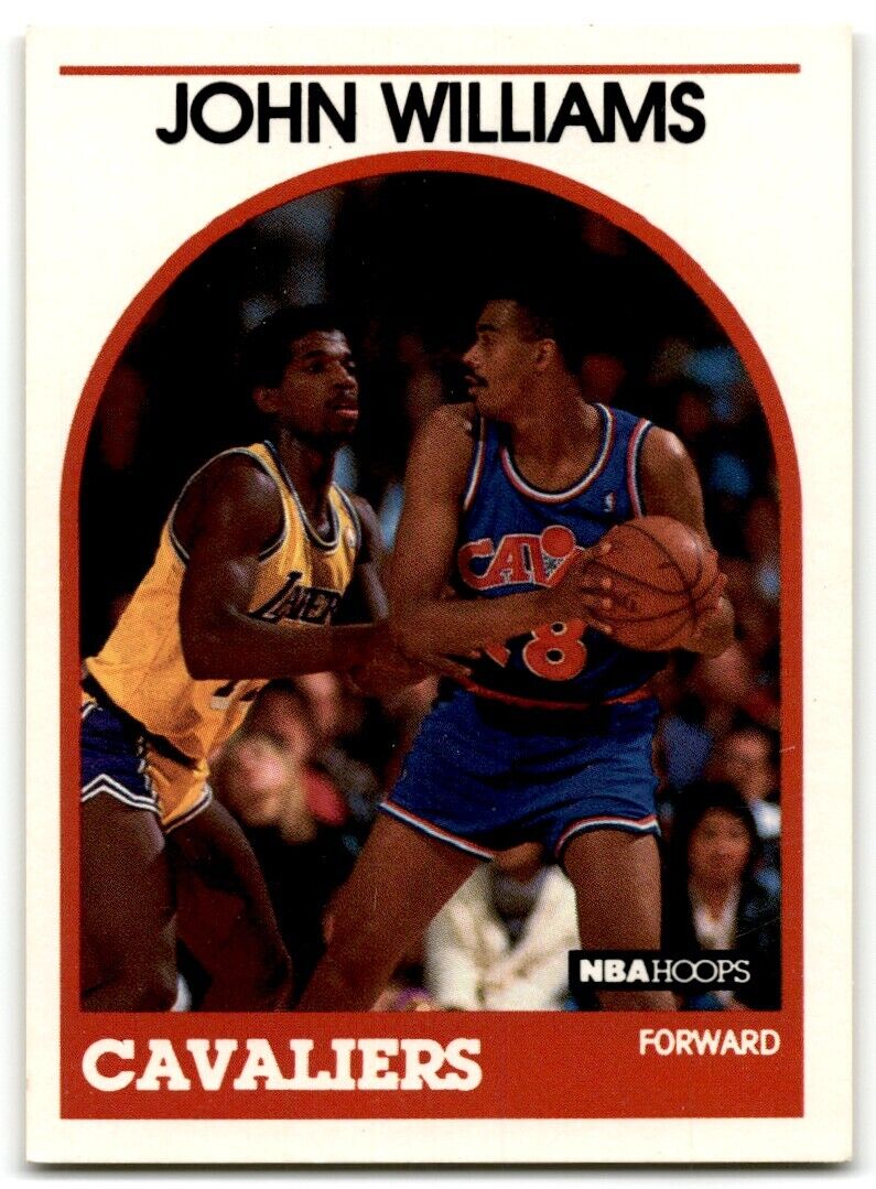 1989-90 Hoops John Williams Cleveland Cavaliers #118