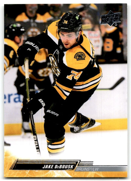 2022-23 Upper Deck Jake DeBrusk Boston Bruins #269